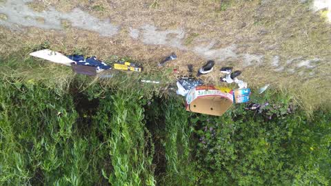 Rubbish/Recycling, a report photo