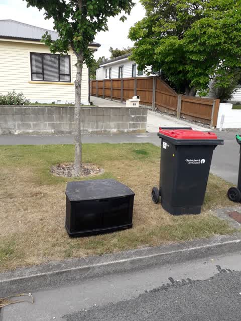 Rubbish/Recycling, a report photo