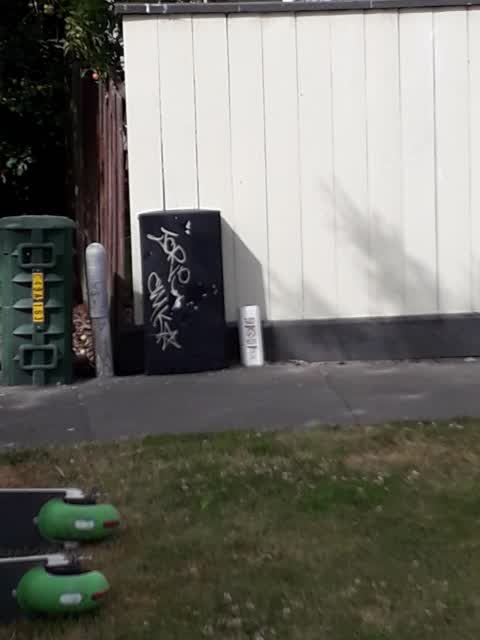 Graffiti, a report photo