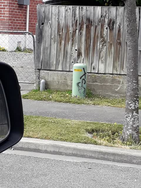 Graffiti, a report photo
