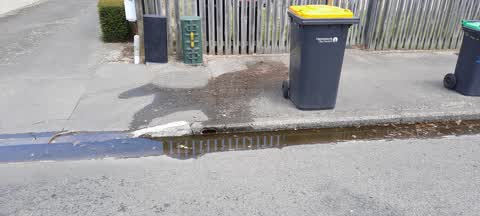 Water Leak, a report photo
