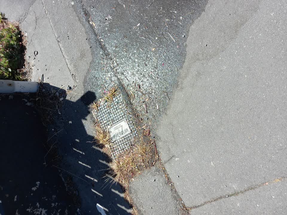 The photograph attached to this wastewater/stormwater report