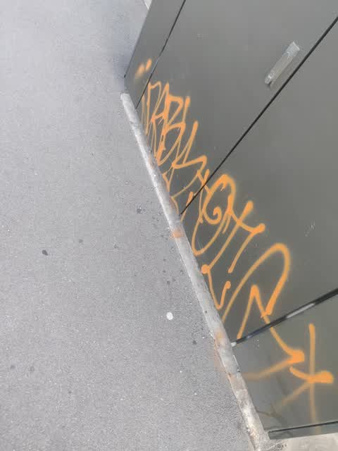 Graffiti, a report photo