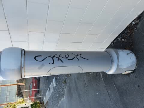 Graffiti, a report photo