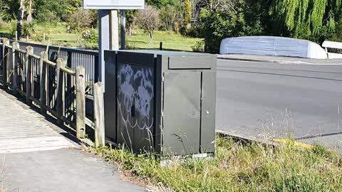 Graffiti, a report photo