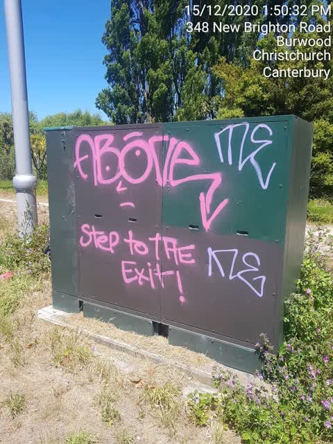 Graffiti — a report photo