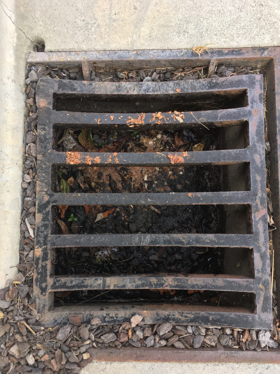 The photograph attached to this wastewater/stormwater report