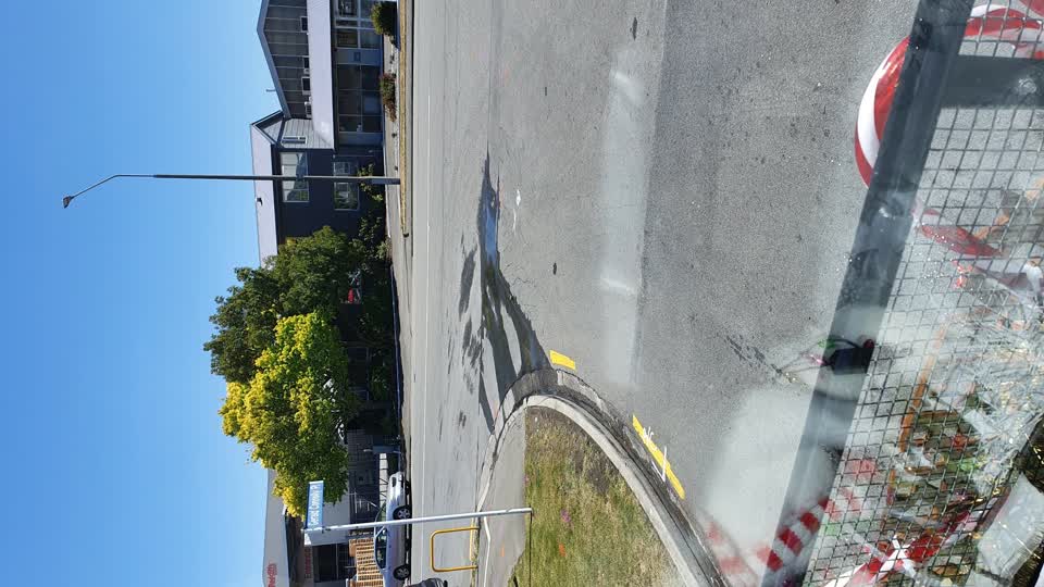 The photograph attached to this water leak report