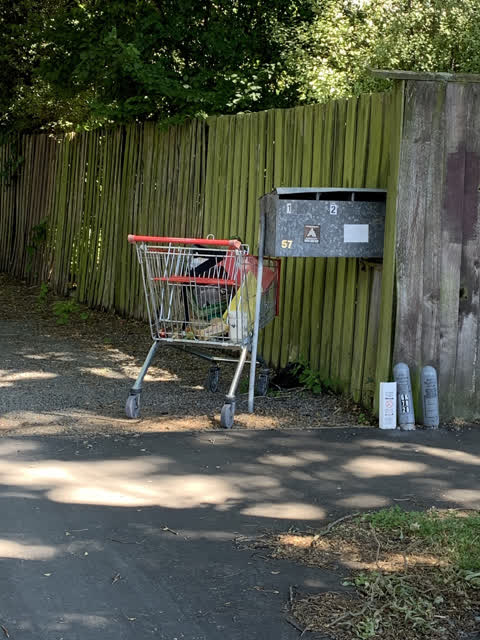 Rubbish/Recycling, a report photo