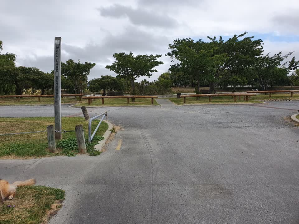 The photograph attached to this parks report