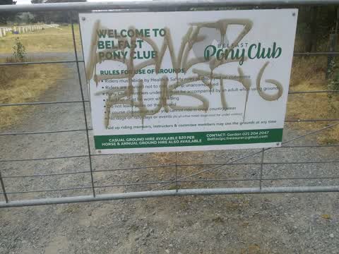 Graffiti, a report photo