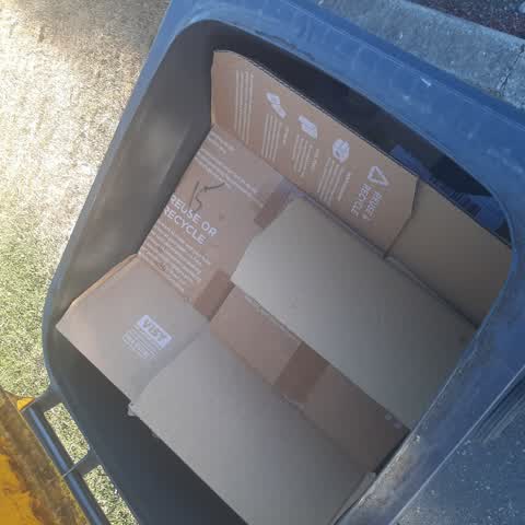 Rubbish/Recycling, a report photo