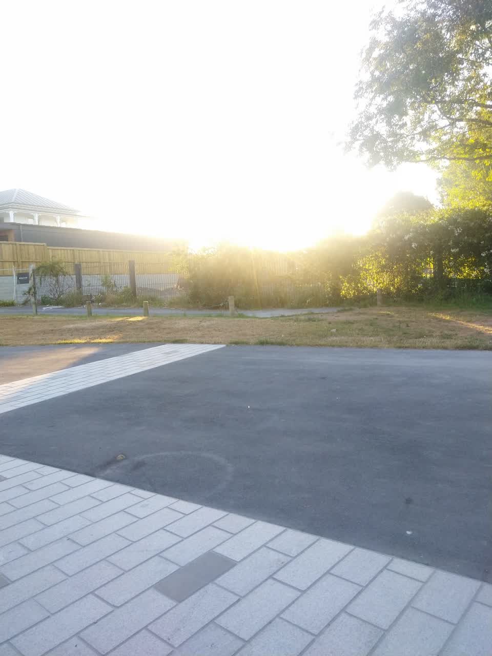 The photograph attached to this parks report