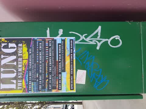 Graffiti, a report photo