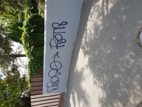 Graffiti, a report photo