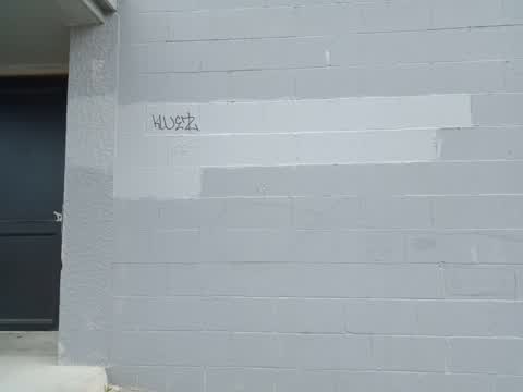 Graffiti, a report photo