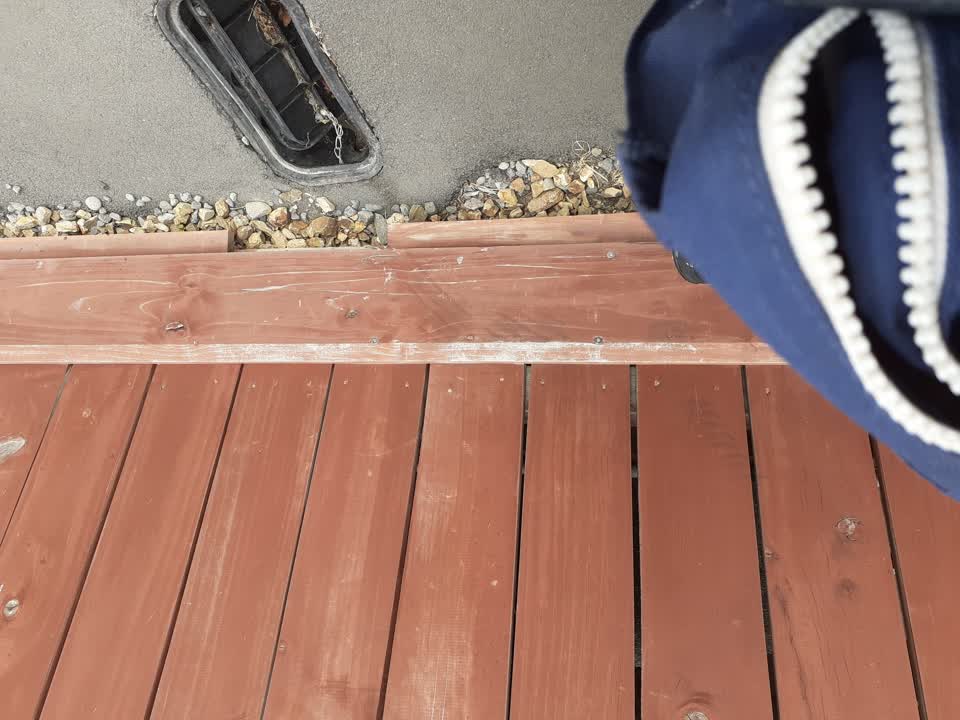 The photograph attached to this water leak report