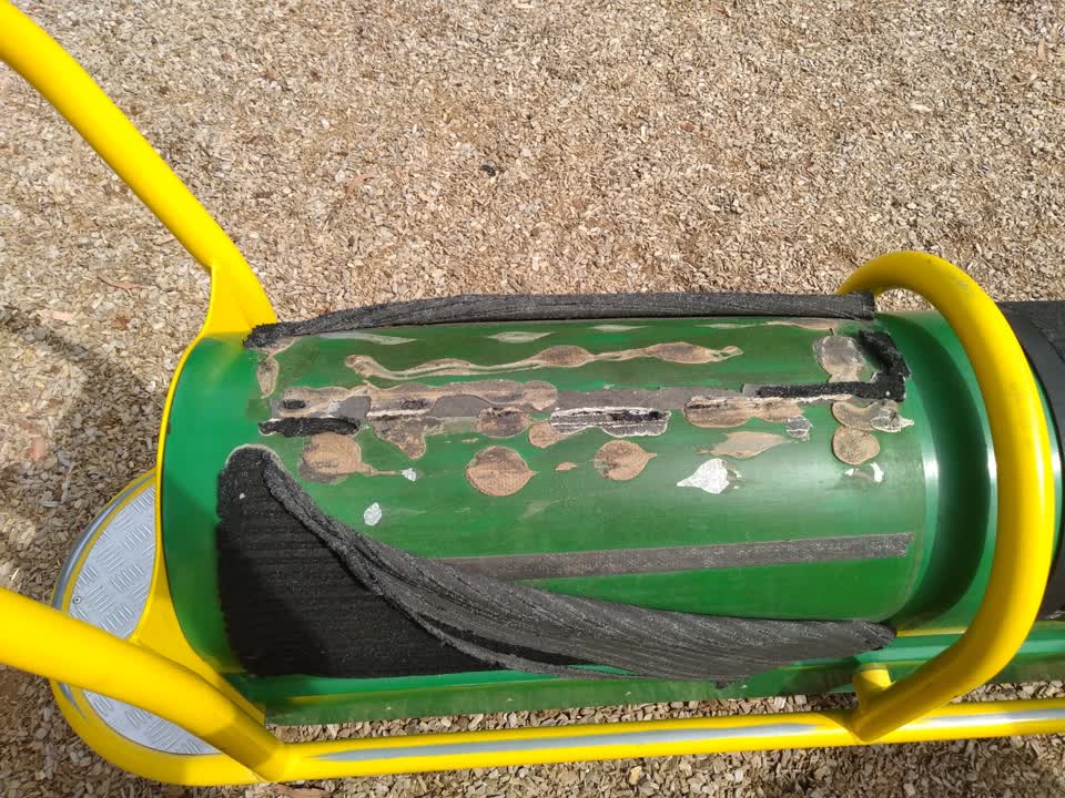 The photograph attached to this parks report