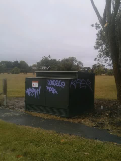Graffiti, a report photo