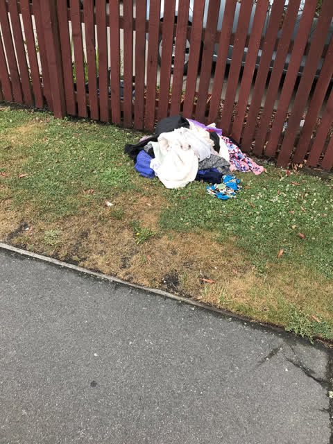 Rubbish/Recycling, a report photo