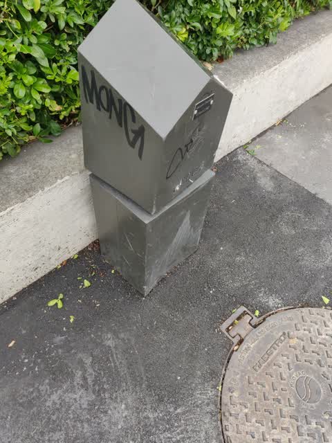 Graffiti, a report photo