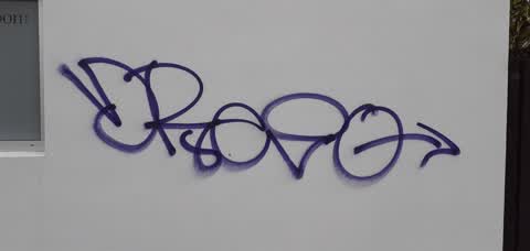 Graffiti, a report photo