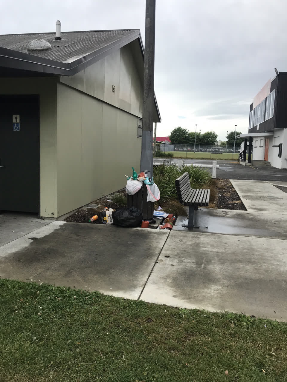 The photograph attached to this parks report