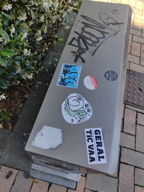 Graffiti, a report photo