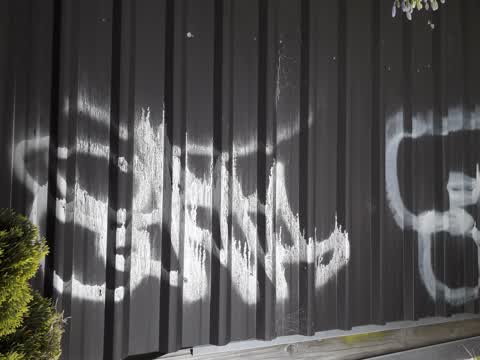 Graffiti, a report photo