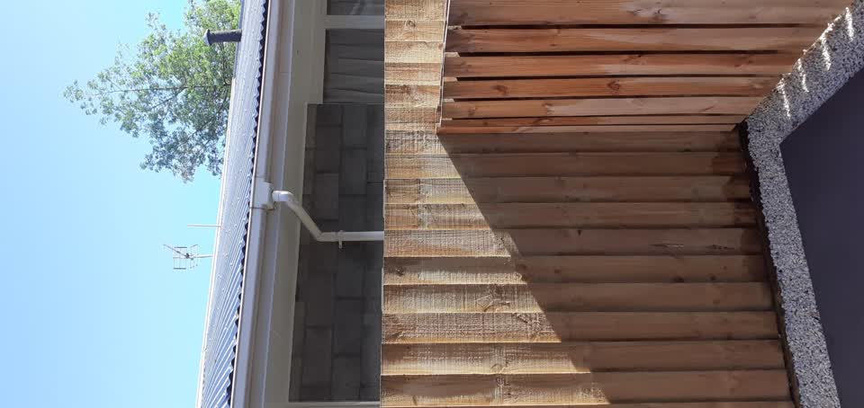 The photograph attached to this wastewater/stormwater report
