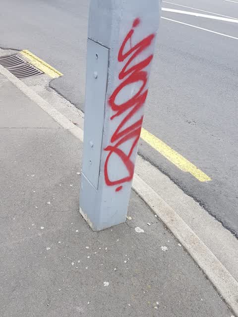 Graffiti, a report photo