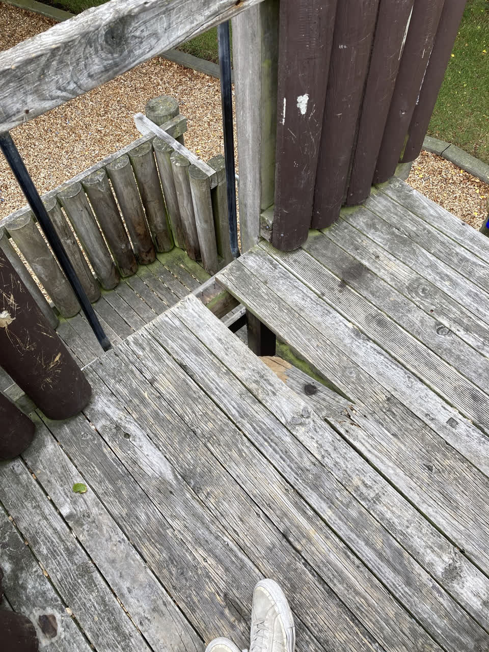 The photograph attached to this parks report