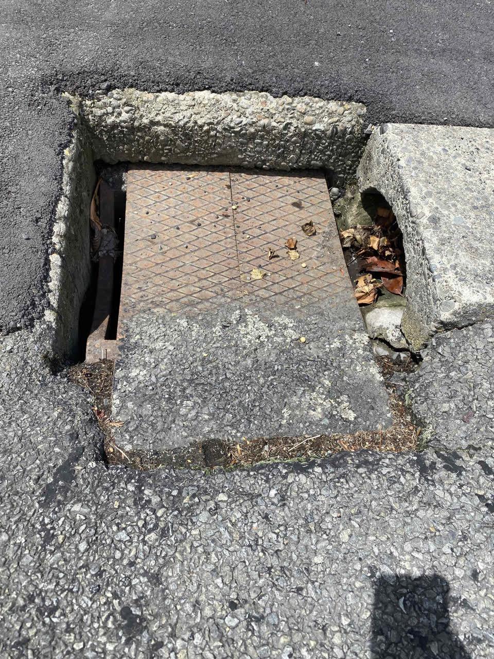 The photograph attached to this wastewater/stormwater report
