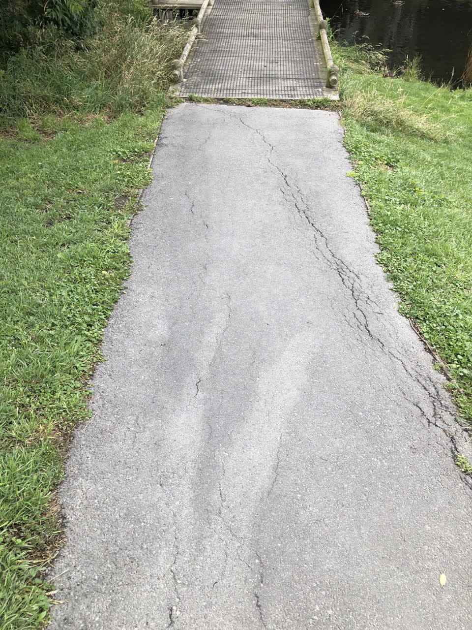 The photograph attached to this parks report