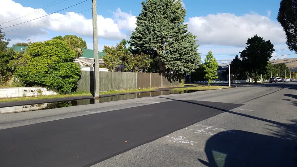 The photograph attached to this wastewater/stormwater report