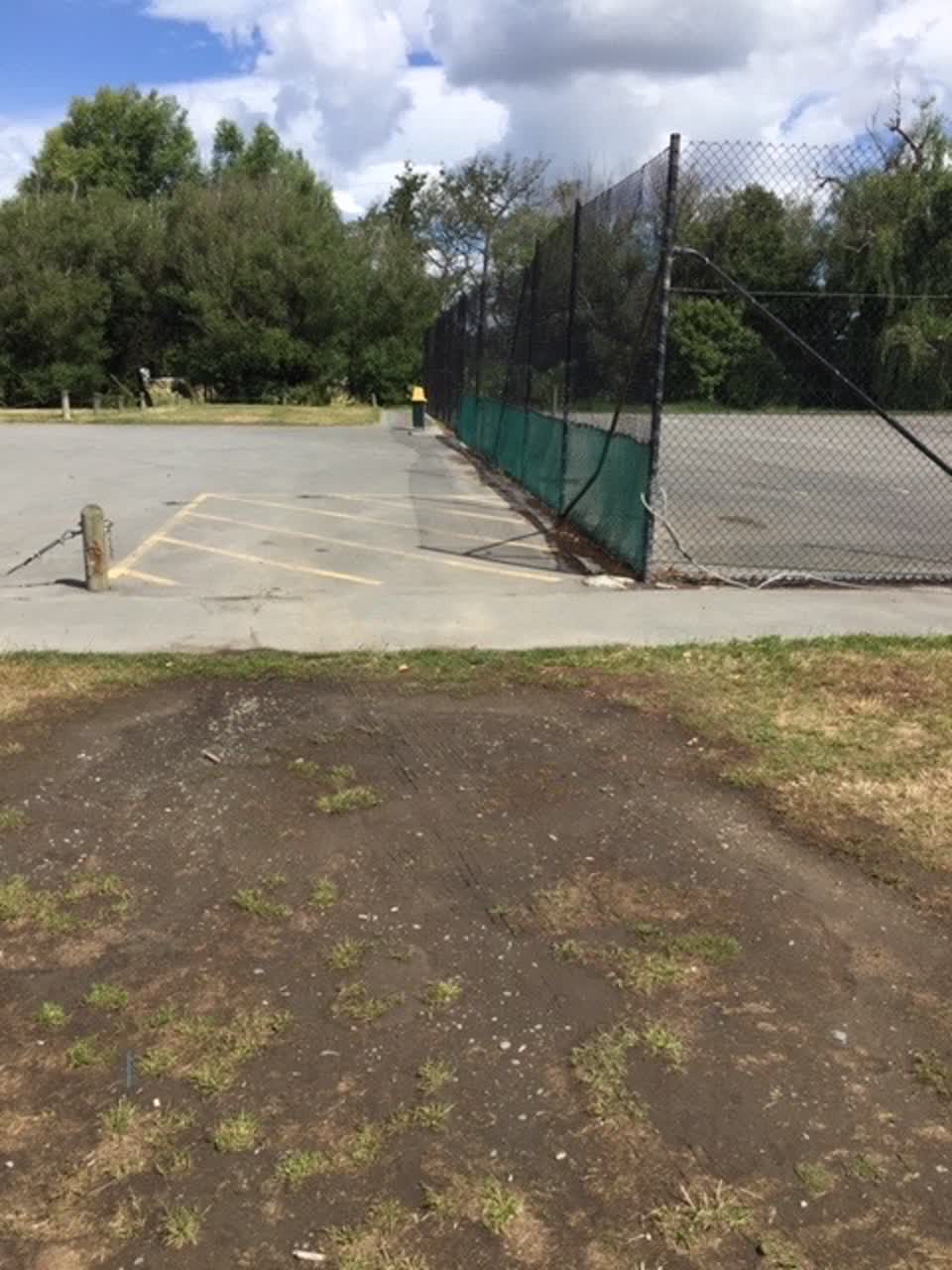 The photograph attached to this parks report