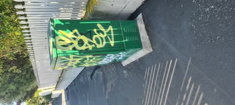 Graffiti, a report photo