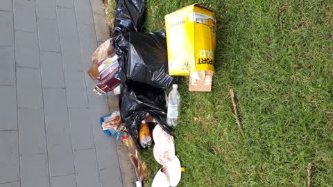 Rubbish/Recycling — a report photo