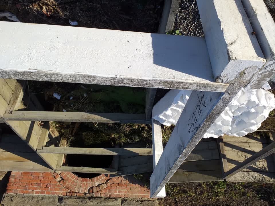 The photograph attached to this wastewater/stormwater report