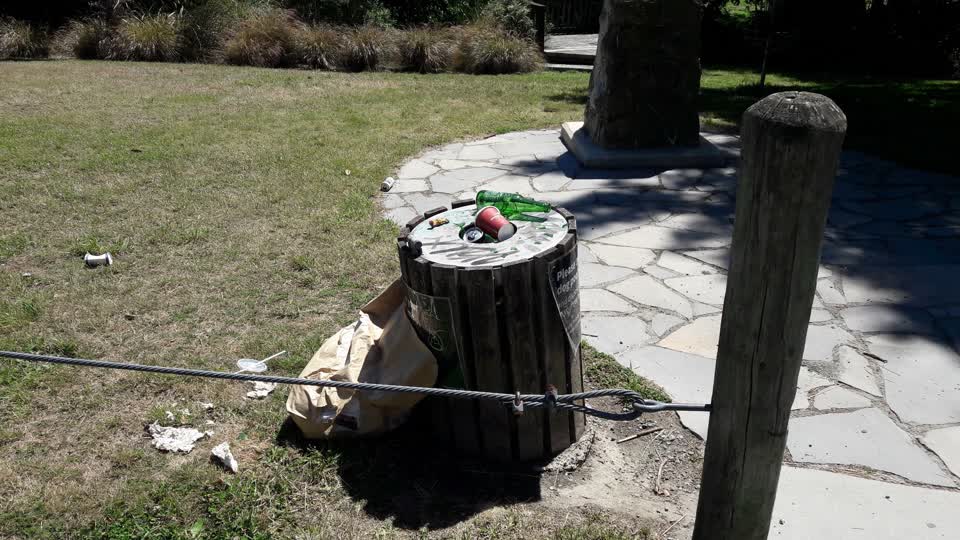 The photograph attached to this parks report