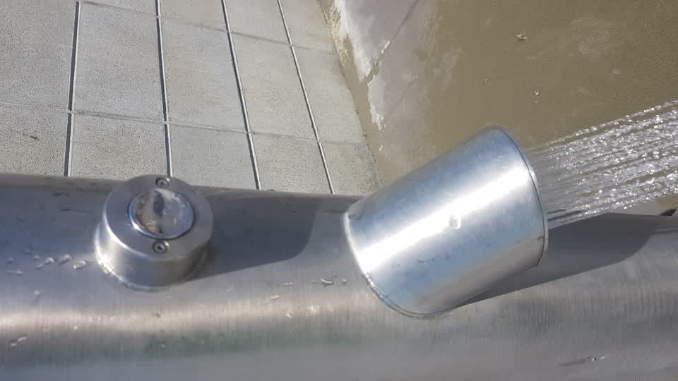 The photograph attached to this water leak report