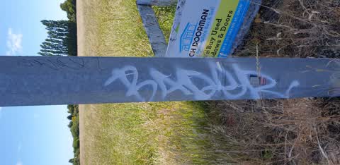 Graffiti, a report photo
