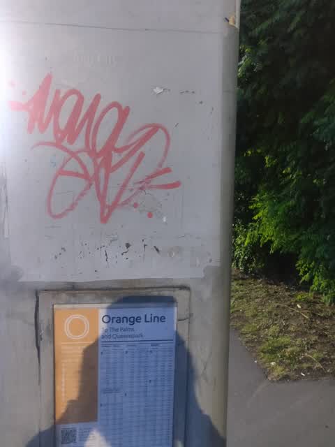 Graffiti — a report photo