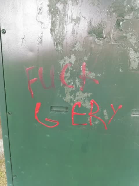 Graffiti, a report photo