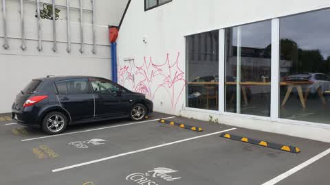 Graffiti, a report photo