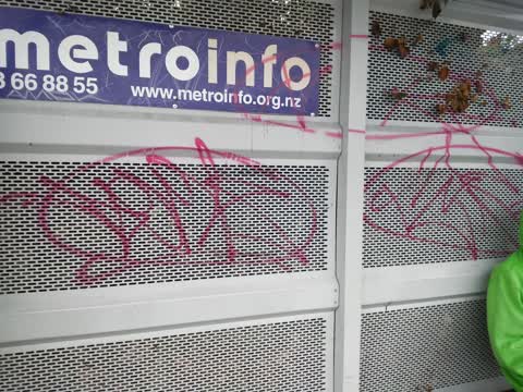Graffiti, a report photo