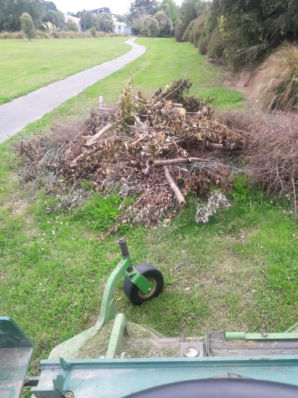 The photograph attached to this parks report