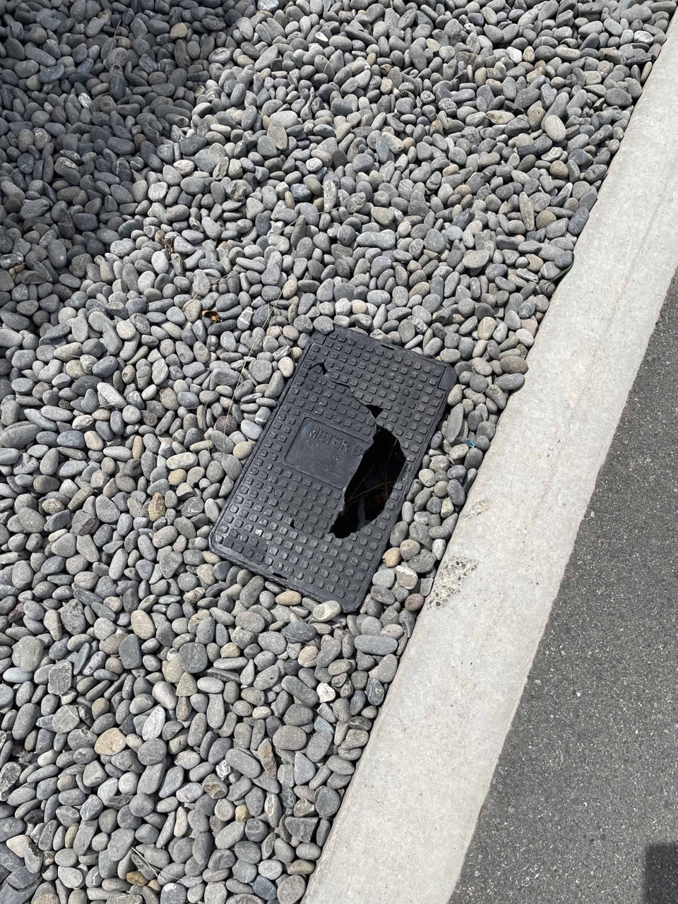 The photograph attached to this water supply report