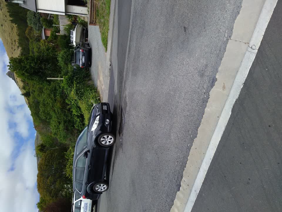 The photograph attached to this water leak report