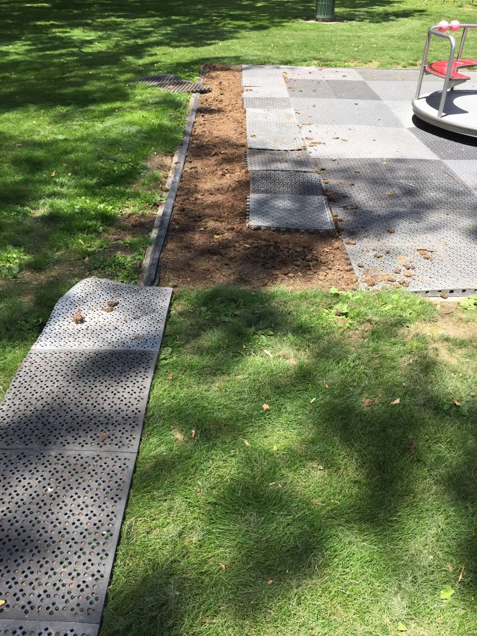 The photograph attached to this parks report